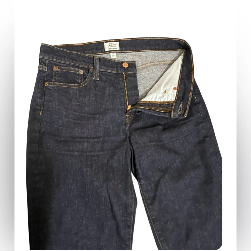 J.Crew Toothpick Skinny Jeans Size 29 Dark Wash Stretch Denim